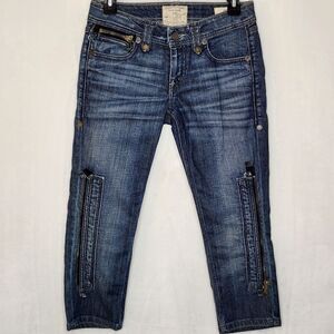 Taverniti So Jeans Gloria Denim Capris Size 26